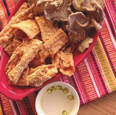 The Happy Home Cook: Vegan Filipino Chicharon