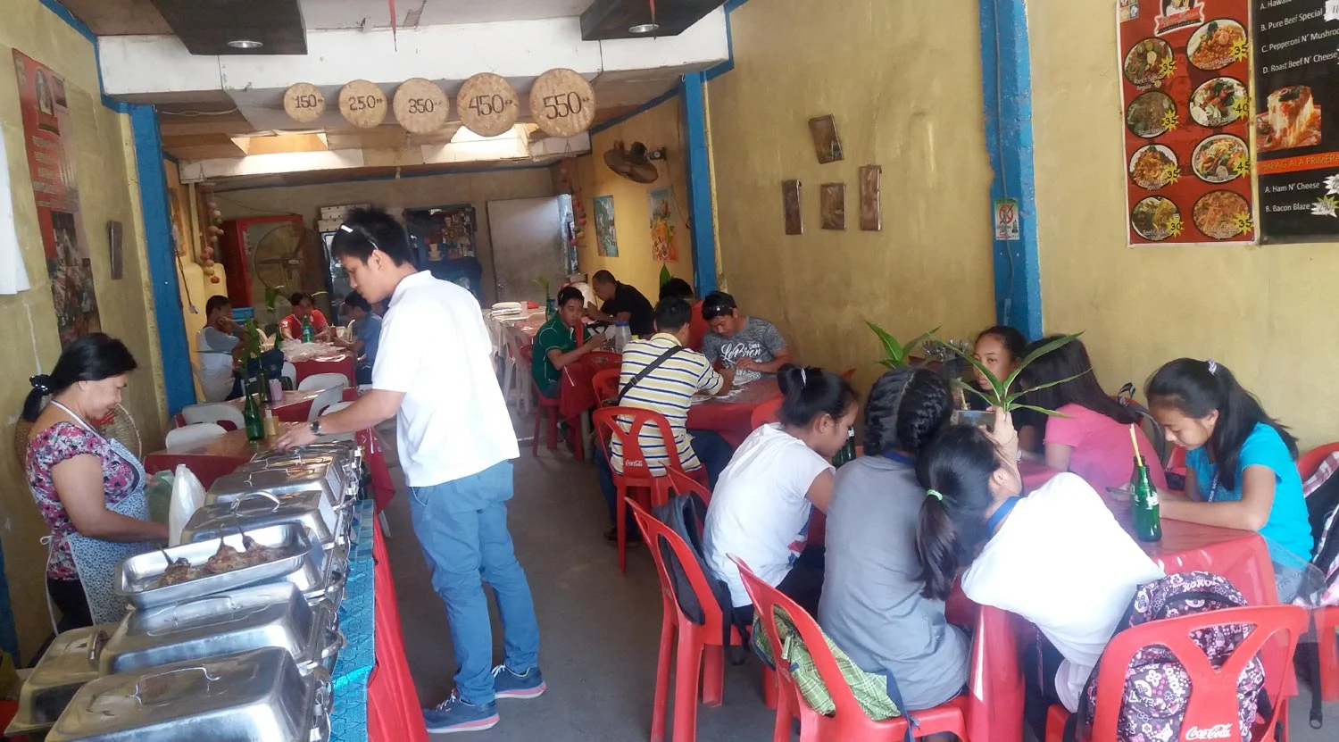 The foot traffic at Hapag-Kainan sa Ballesteros is always busy because of its delightful cuisine. (Photo by Elsie Pablo Fernandez)