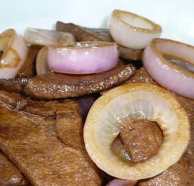The Happy Home Cook: Liver in Bistek Sauce