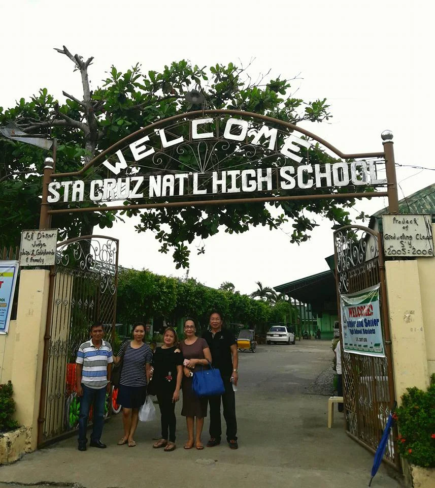Author's brother-in-law retired teacher Rodolfo Bautista, niece Mabel Bautista, sisters-in-law Shirley Lyn Paspos-Cabatuando and Emily Barbasa, and brother retired Manila City Fiscal Roy Cabatuando. (Photo by Jay Cabatuando