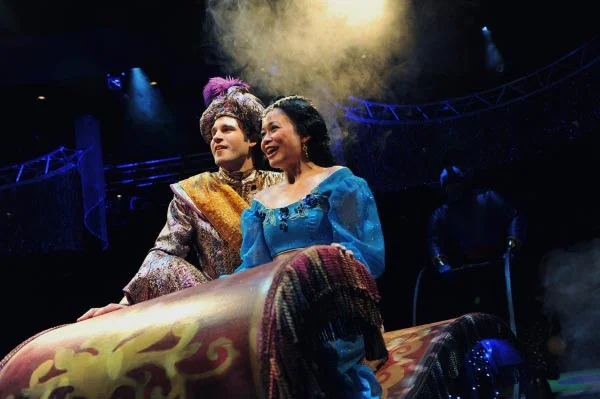 Bunuan as Jasmin in "Aladdin" (Photo courtesy of Peter Coombs and Marriott Theatre)