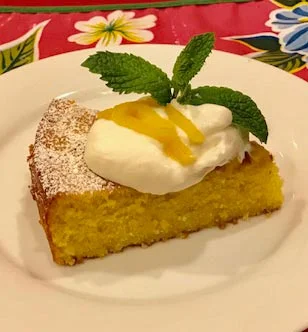 The Happy Home Cook: Macadamia-Jackfruit Cake