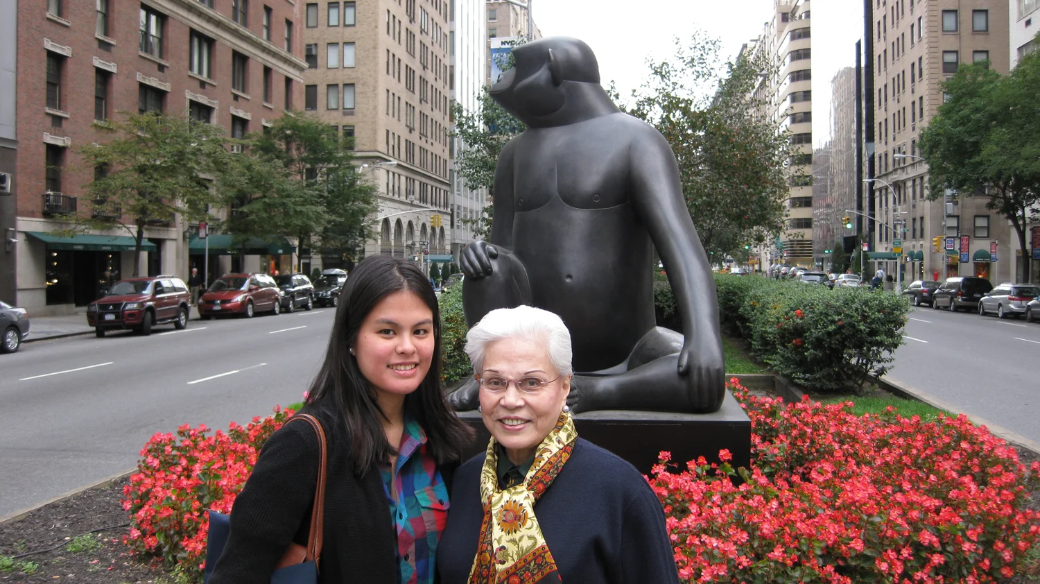 The author and her grandmother Armida (aka Mahal) in New York, 2010. (Photo courtesy of the Siguion-Reyna family)
