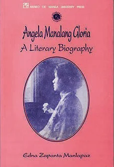 Edna Zapanta Manlapaz book on Angela Manalang-Gloria