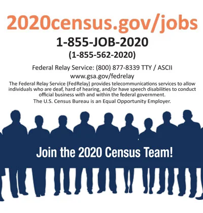 US 2020 Census Jobs