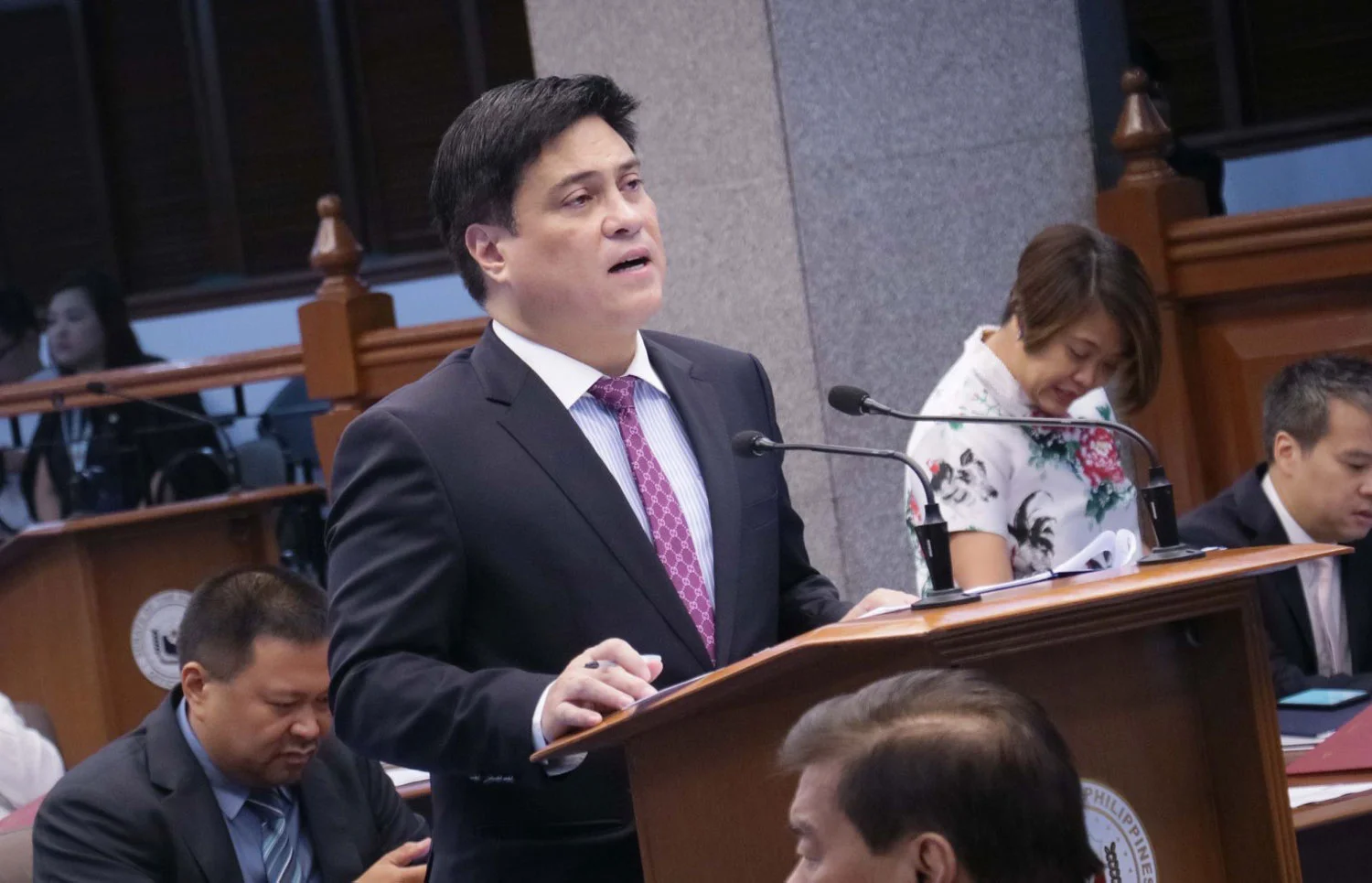 Senate Majority Leader Juan Miguel Zubiri (Photo from Zubiri’s Facebook page)