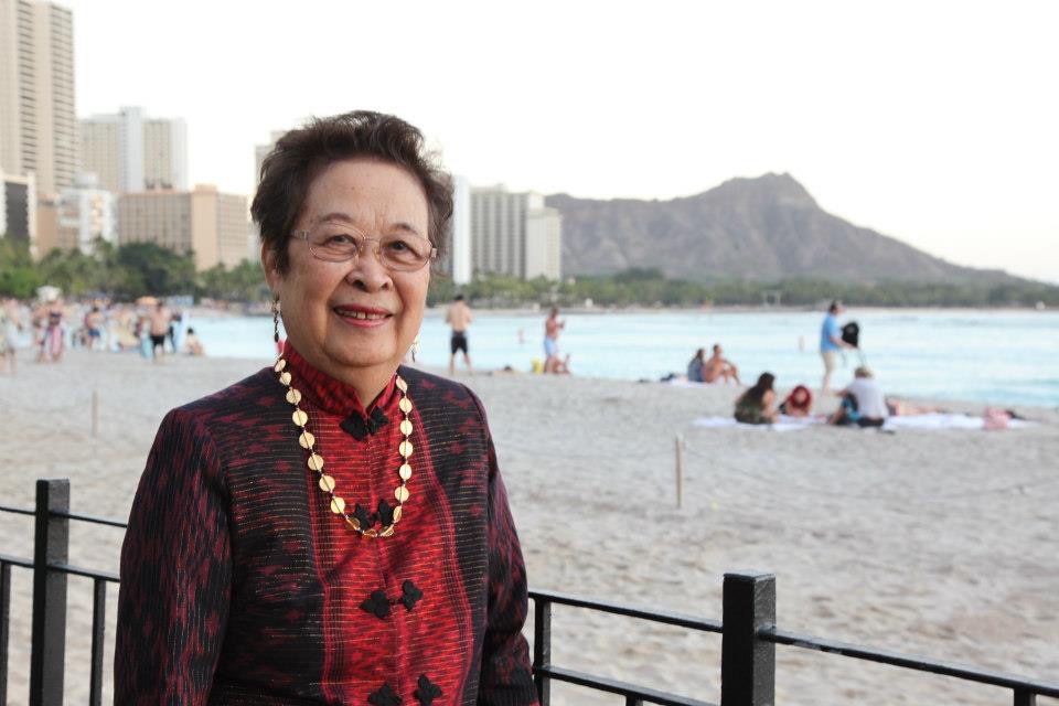 Lindy in Waikiki (Photo courtesy of Rose Aquino)