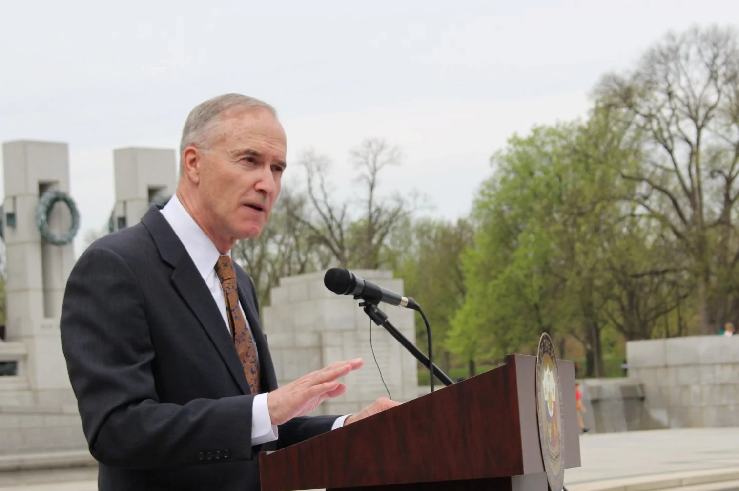 U.S. Army Lt. Gen. David H. Huntoon (Ret). (Photo by Bing Branigin)