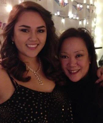 The author and her daughter, Becca