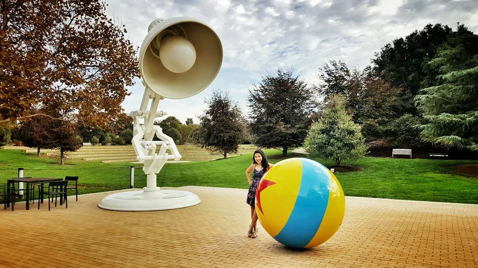 CyreneQ at Pixar Studios (Photo courtesy of CyreneQ)