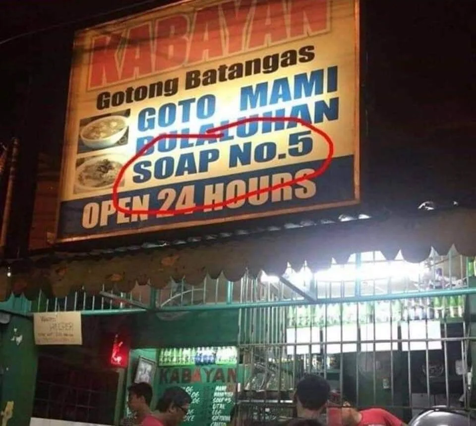 Soap No. 5 (Source; Farley Aguila/facebook)