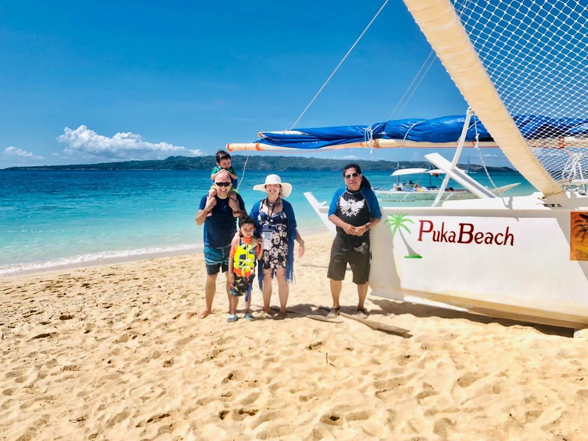 Puka Beach used to be famous for its white sand. (Photo by Willie Vergara)