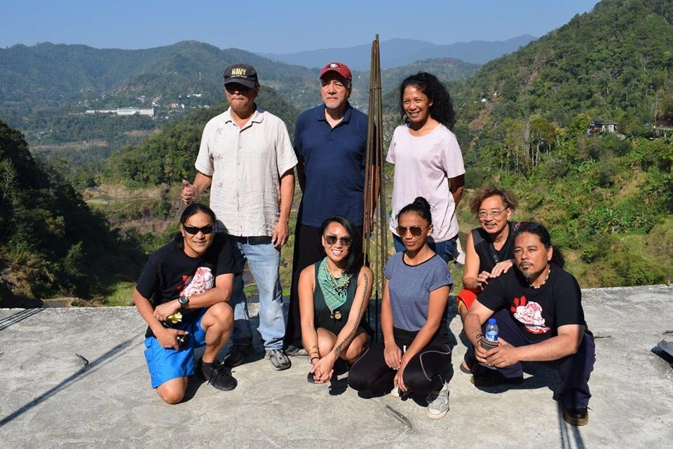 Back row : Luis (Lou) Syquia, Oscar Penaranda, Producer Caroline Cabading: Front row : Director/Filmmaker Chet Canlas, Lauren Benetua, Ardlene Bawer Dawagen, Tony Remington, Tony Robles (Photo used with permission of Tony Remington)