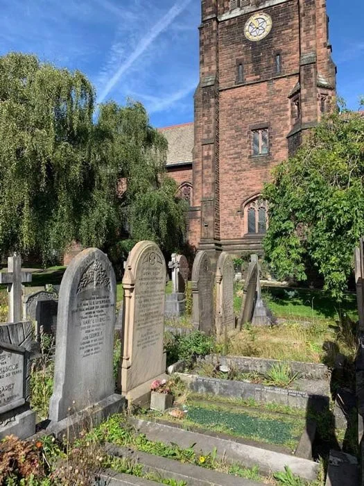 The gravestone at St. Peter’s Parish which inspired the song “Eleanor RIgby” (Photo courtesy of Lloyd LaCuesta)