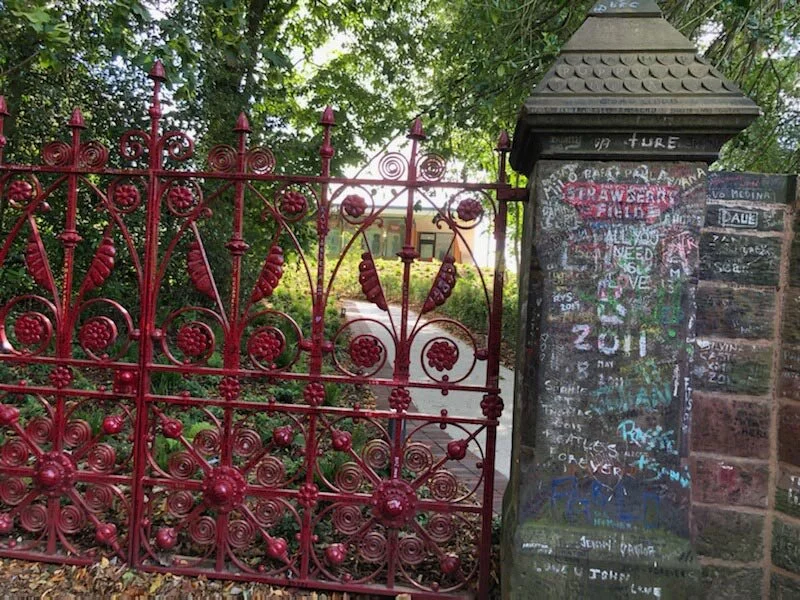 The gate to Strawberry Field (Photo by Mona Lisa Yuchengco)
