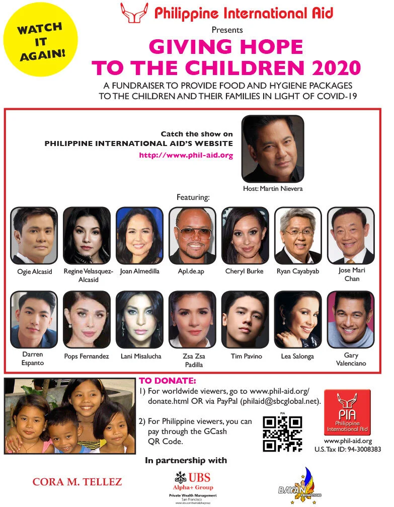 [PARTNER] Watch "Giving Hope to Children 2020" Again