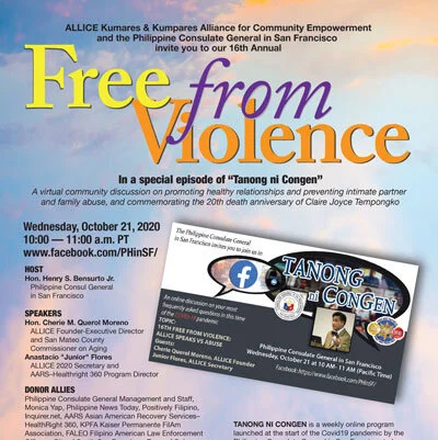 [PARTNER] ALLICE's 16th Annual Free from Violence