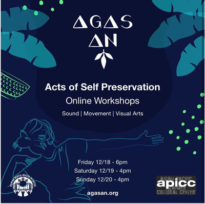 AGASAN Acts of Self Preservation: Online Workshops