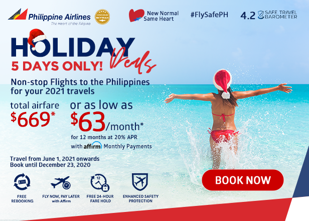 PAL's Holiday Deals from Mango Tours