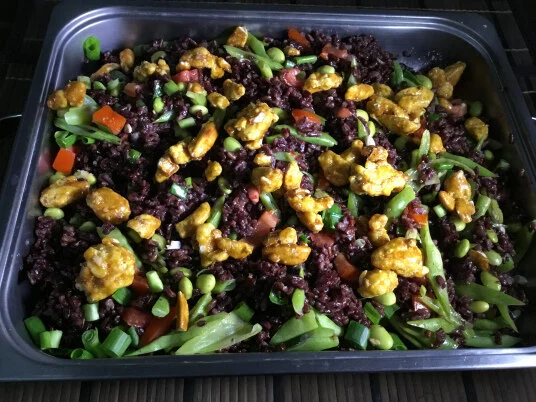 The Happy Home Cook: Black Rice Salad