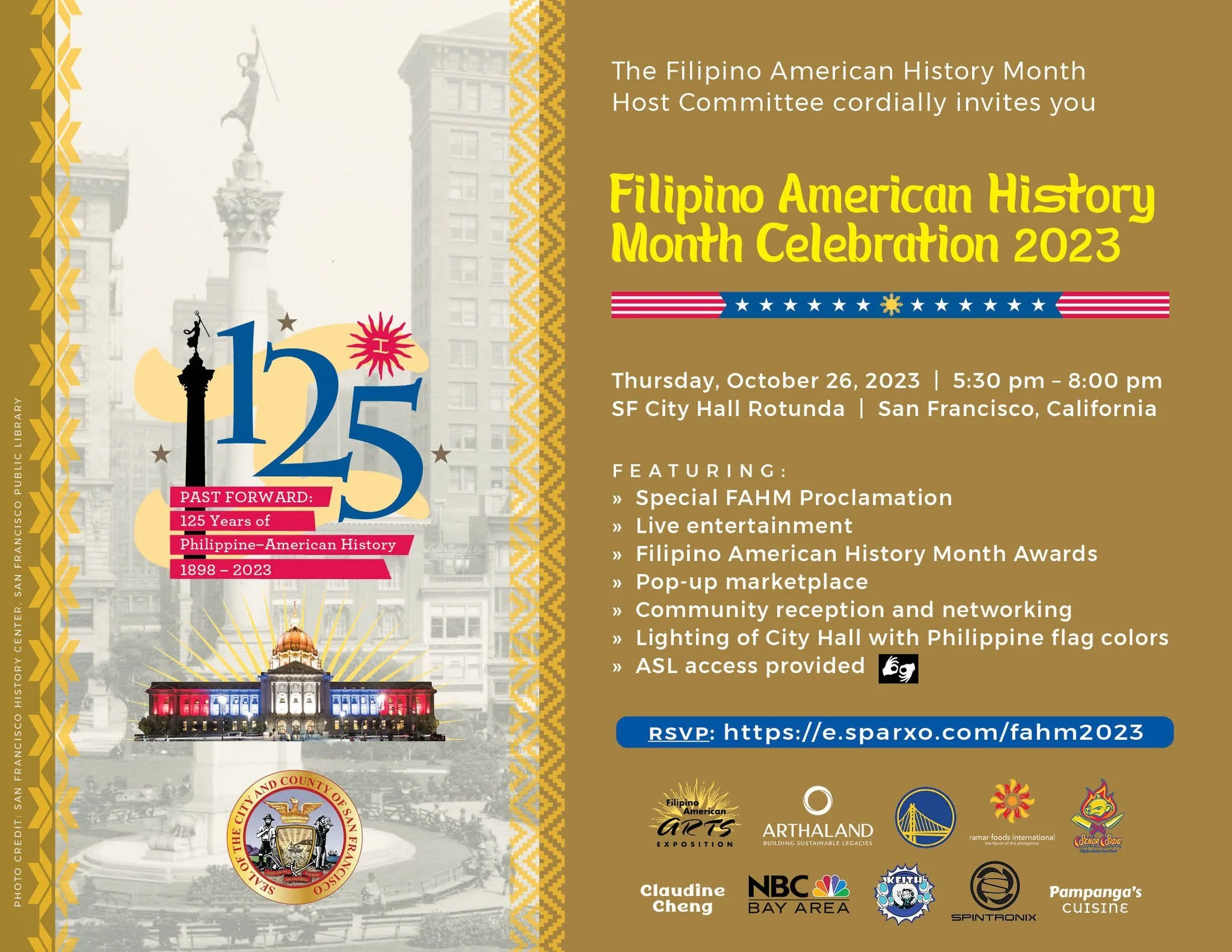 Filipino American History Month Celebration 2023 in San Francisco
