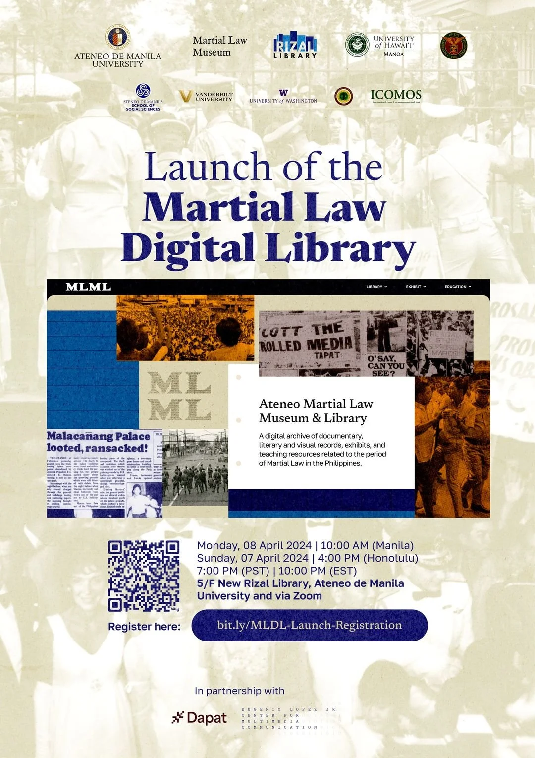 Launch of the Martial Law Digital Library