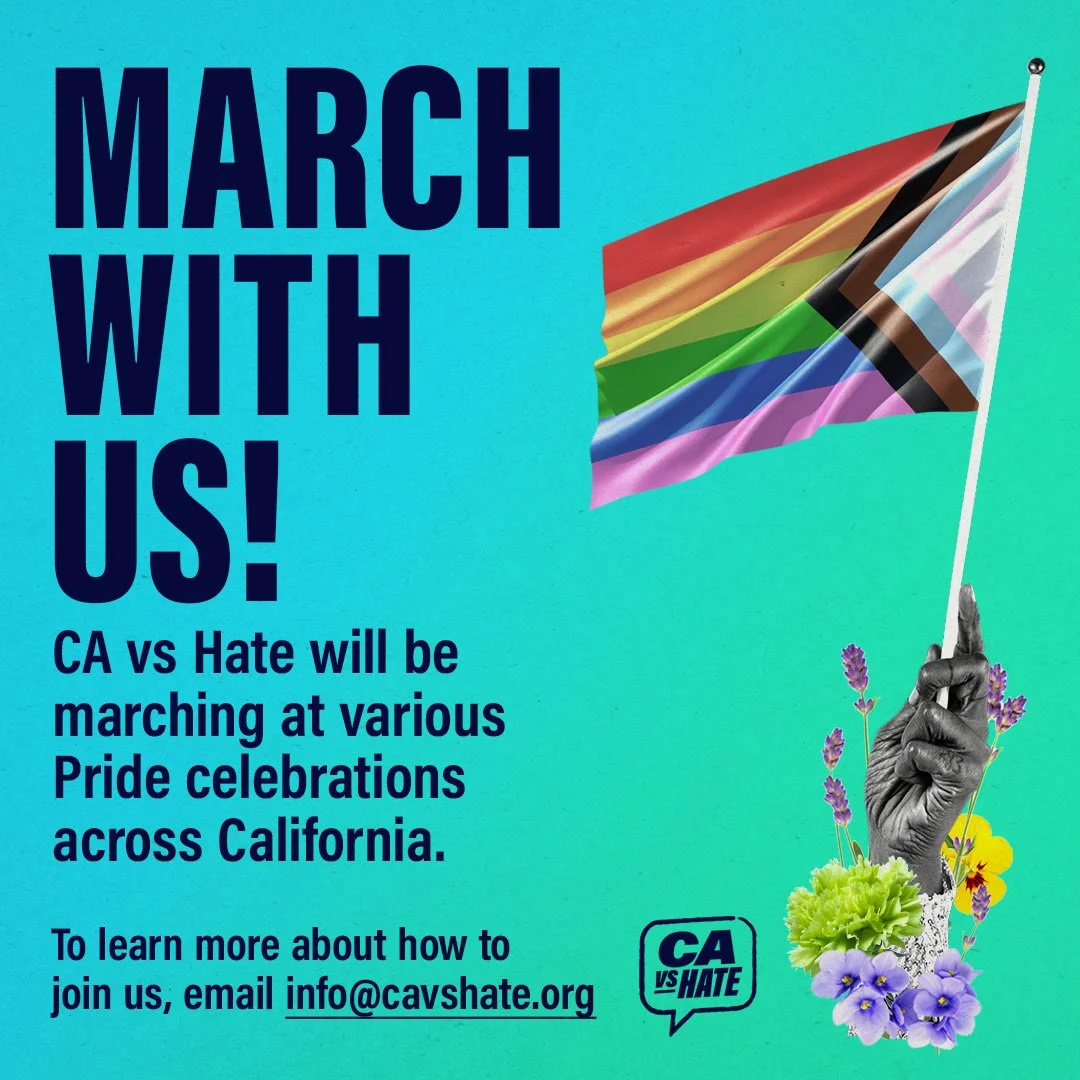 SAVE THE DATE: MARCH WITH CA vs HATE