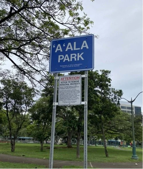 The Elderly Filipino Men of ʻAʻala Park 