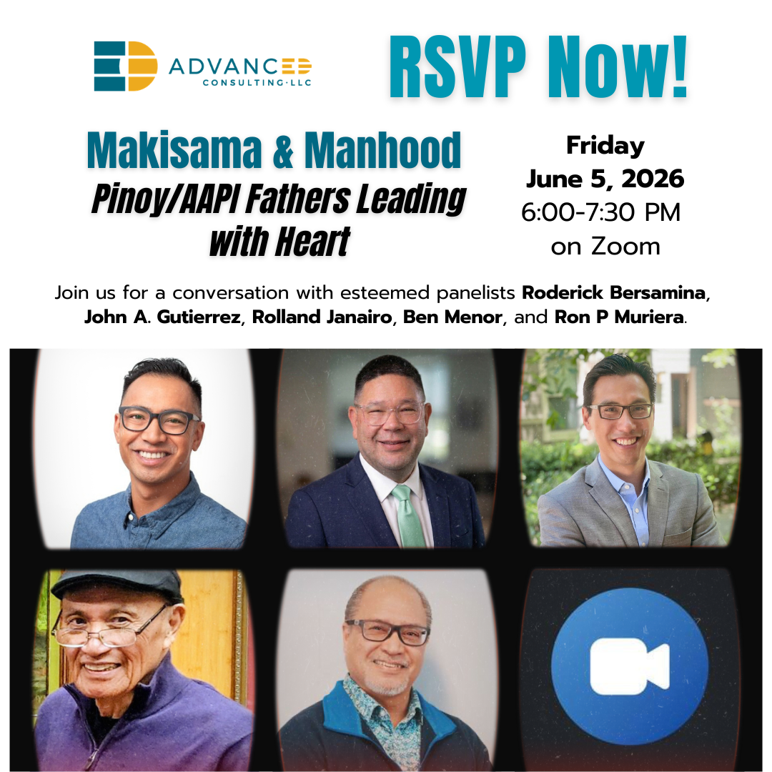Forum about Pinoy/AAPI Men, June 5, 2026