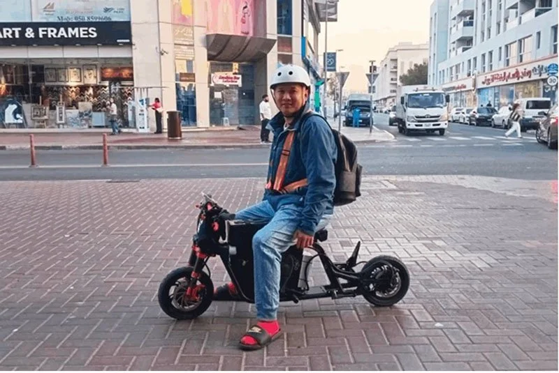 Riding to Save: An OFW’s Scooter Life in Dubai
