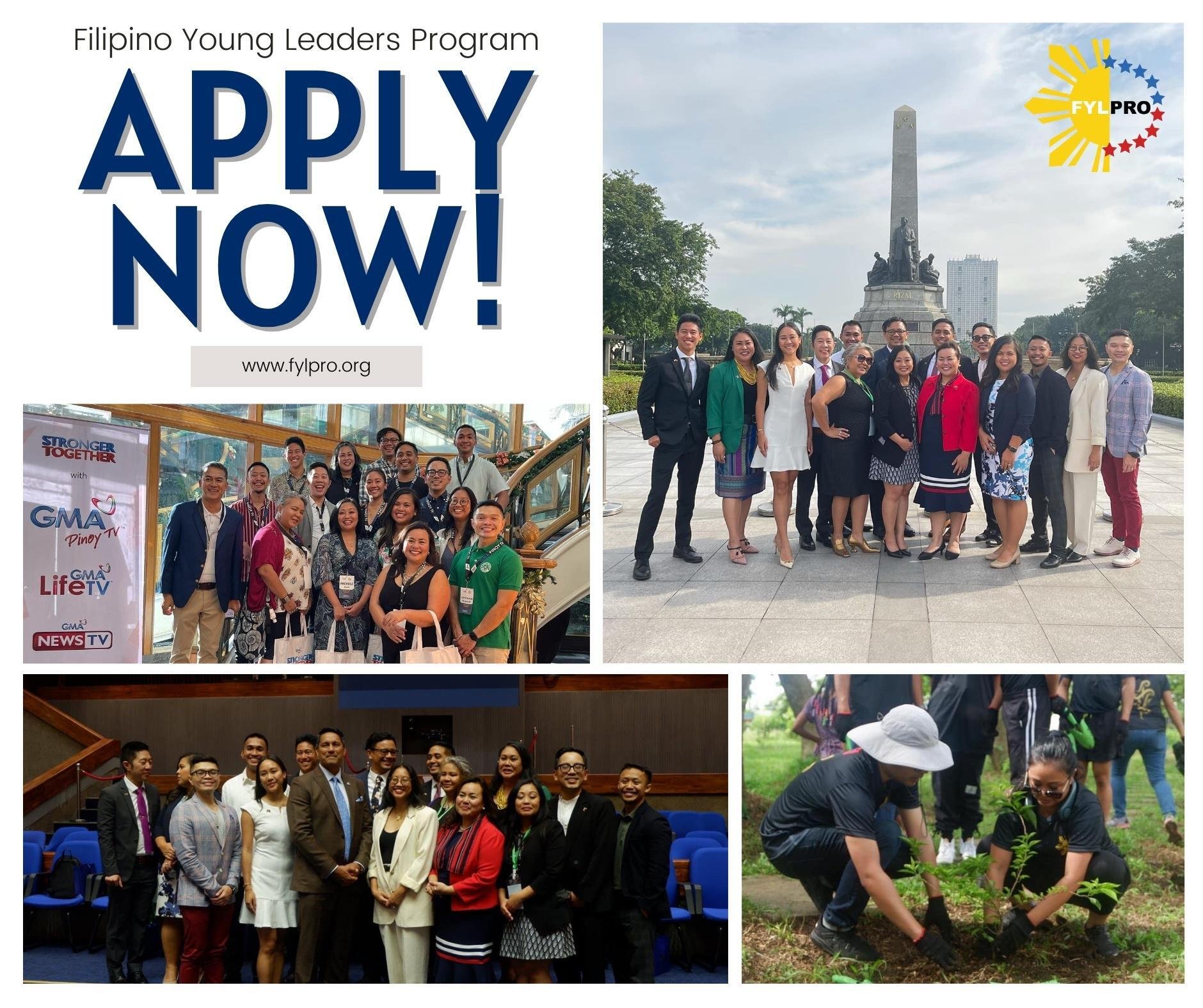 Filipino Young Leaders Program Immersion 2023 Applications Are Now Open ...