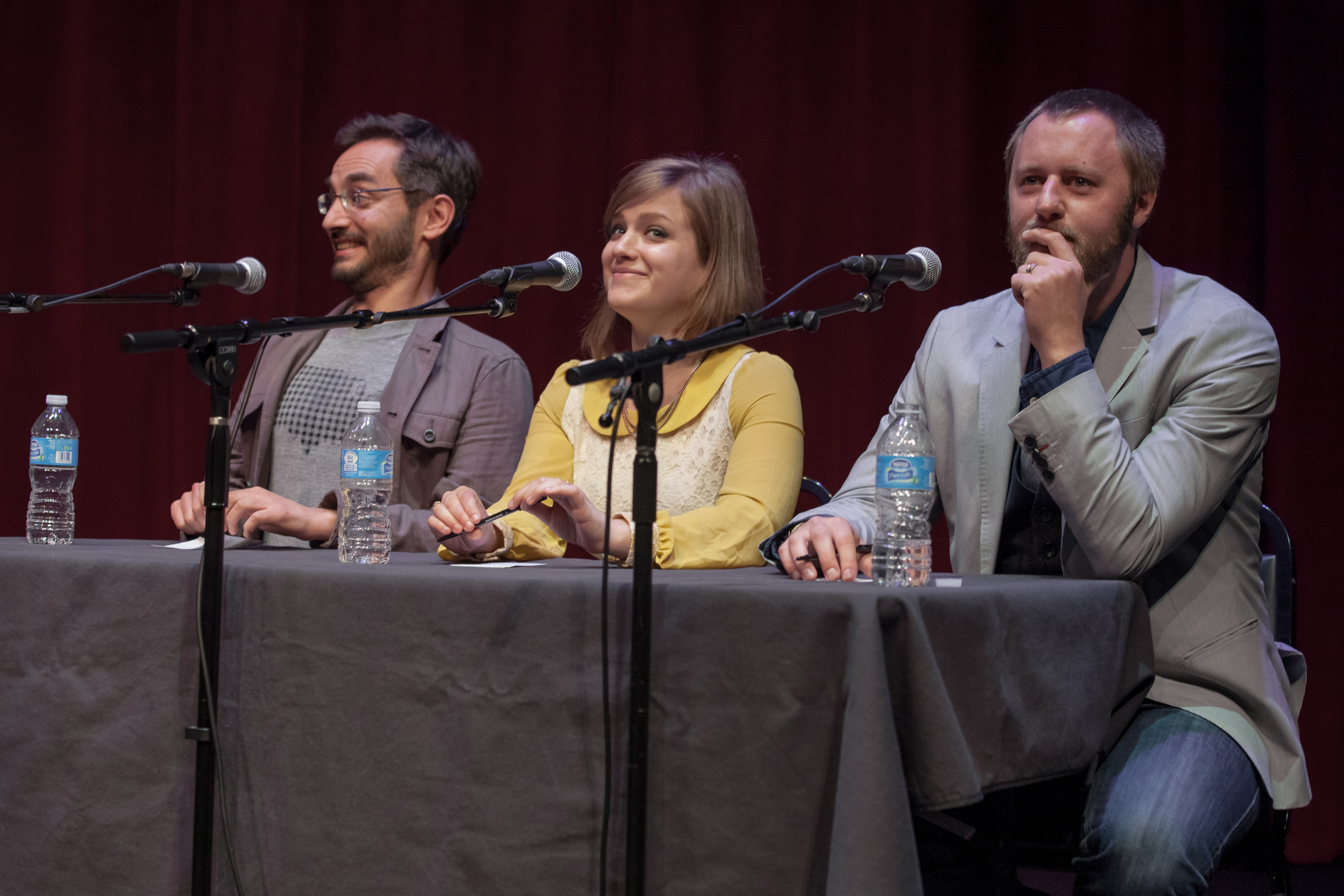Myq Kaplan, Anna Drezen, Rory Scovel Photo by Jenn Harrington