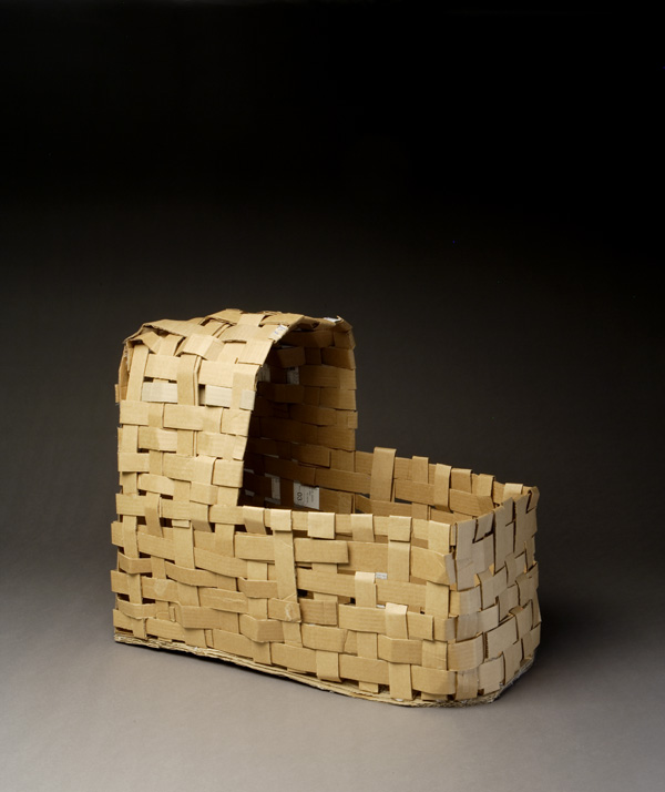 Cardboard Woven Cradle