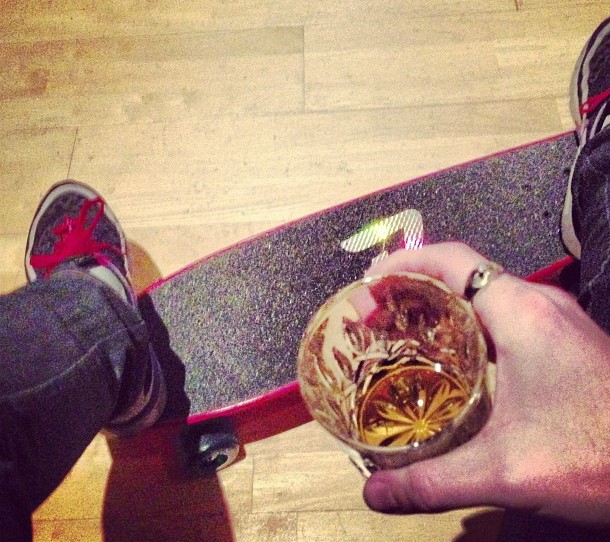 Adrian Harris: Whisky, Skateboards and food