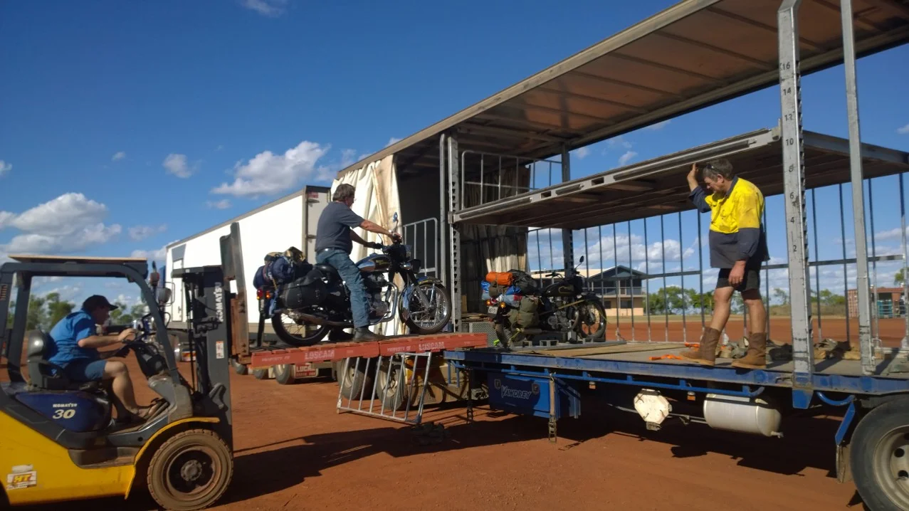 When you are moving one bike on a 56m long rig... why not take two? 