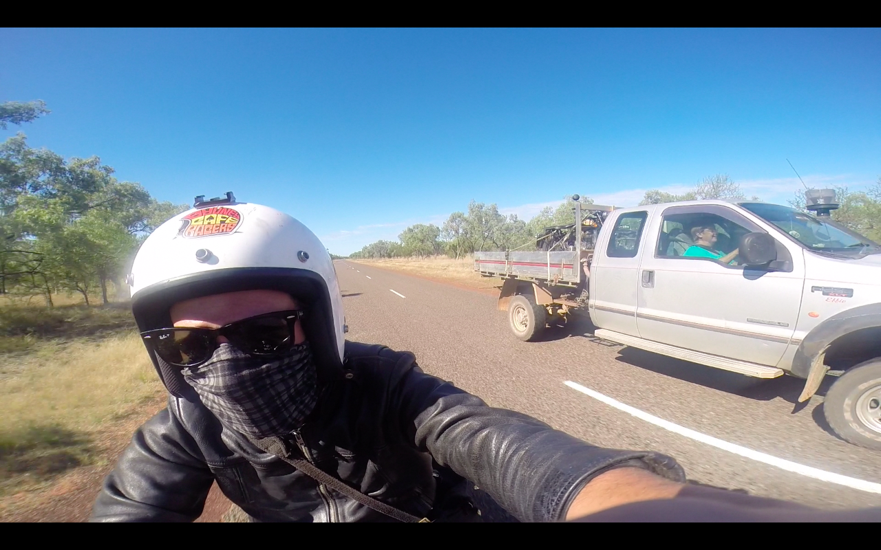 Not the first time the bike got a lift... I know it will not be the last. 