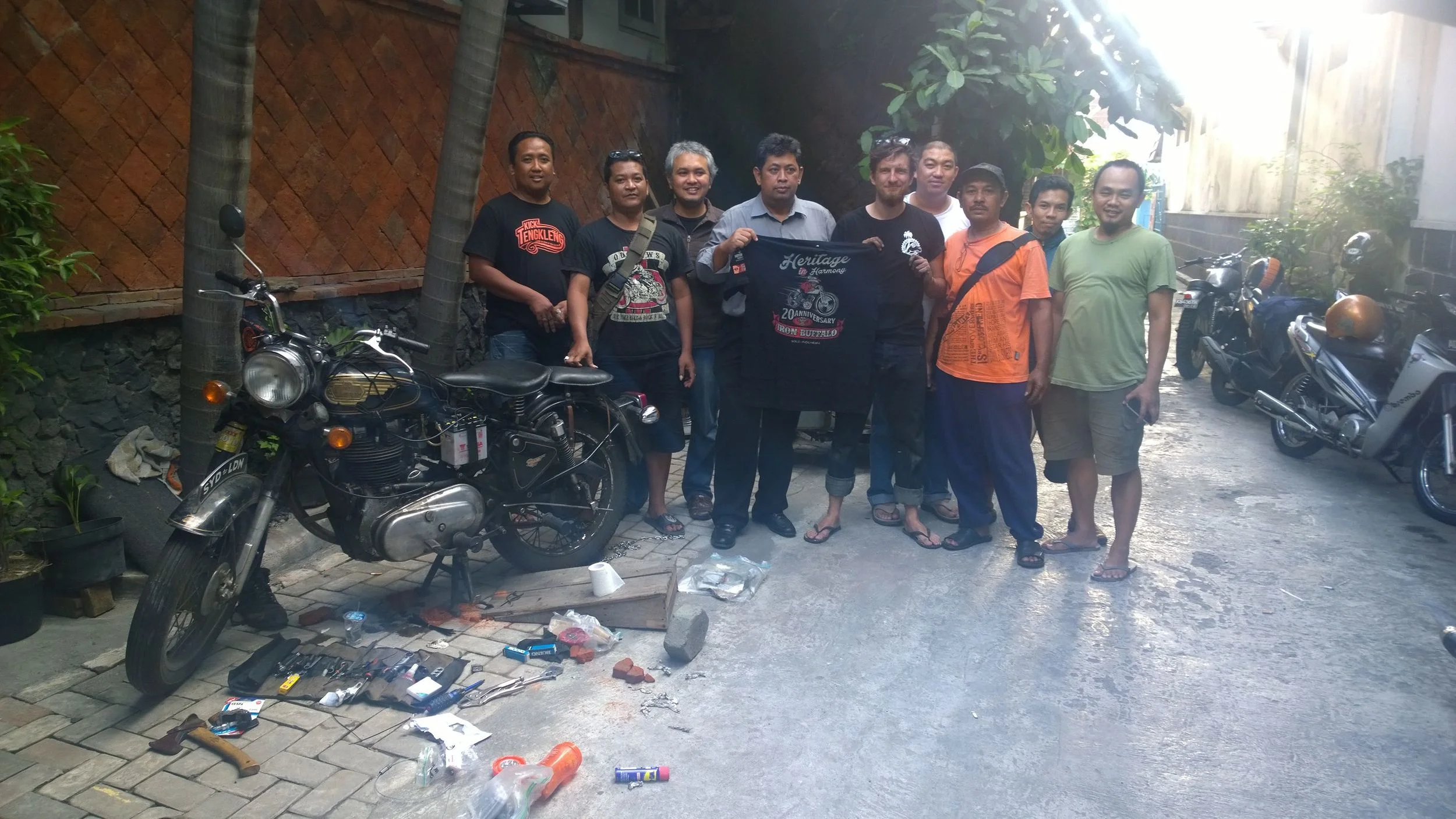 The Solo old motorcycle club - Once again the local clubs got me further down the road. 