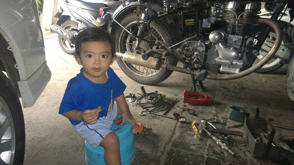 Why are the mechanics so good in Indo? They learn to hold a wrench before they can walk. 