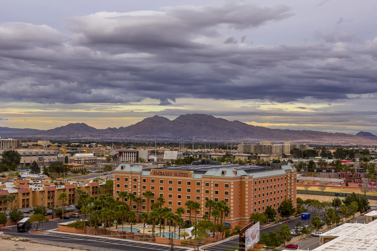 View from our suite on the 11th floor