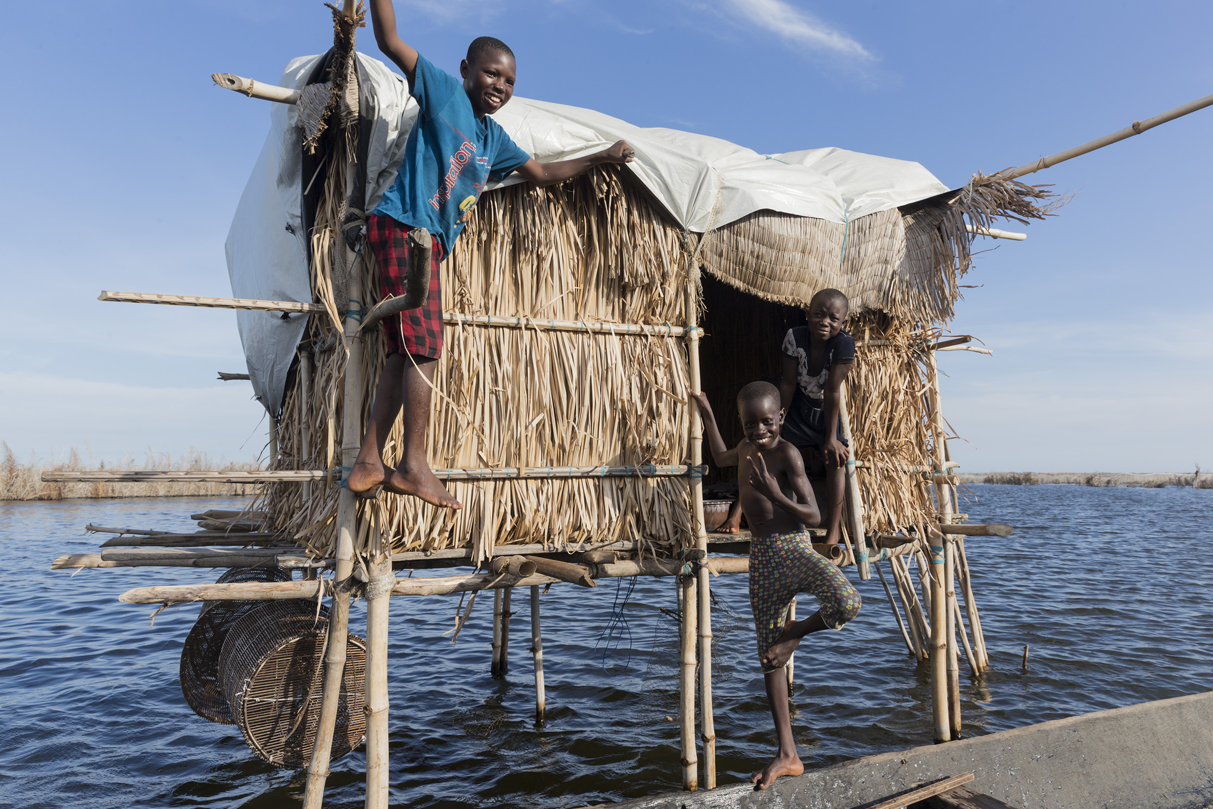 Ganvie, Benin. Commissioned photograph for the exhibition. Photo: Iwan Baan