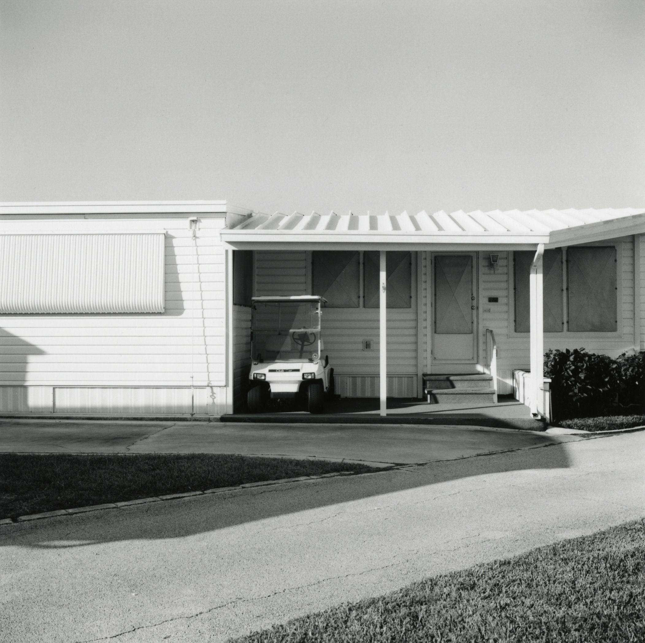 Charles Johnstone, untitled, from Briny Breezes, Fl, 2006 gelatin silver print 7 x 7 inches 