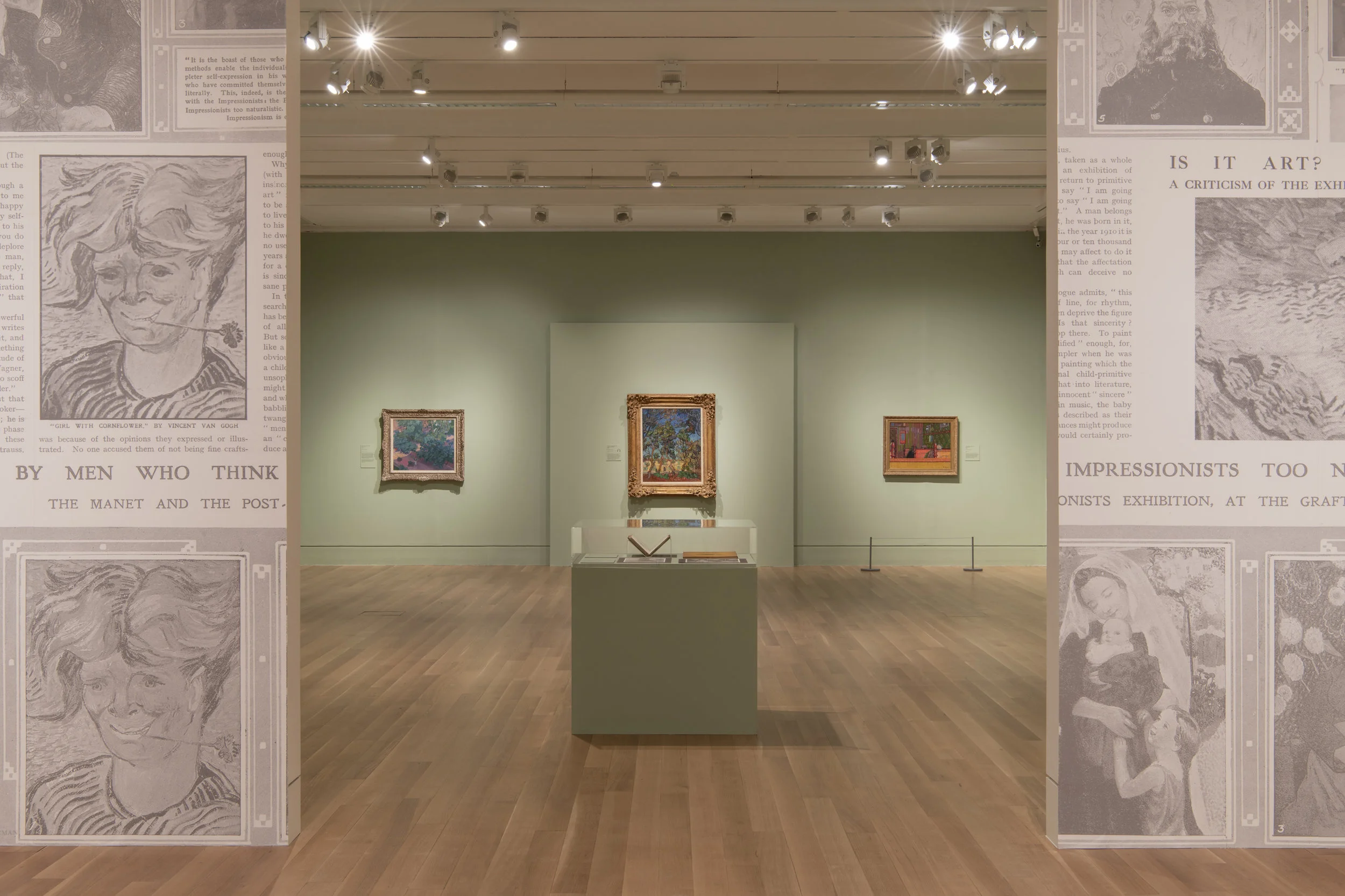 Van Gogh In Britain 2019 exhibition installation view, Tate Britain (27 March 2019 - 11 August 2019). ©Joe Humphrys, Tate Photography