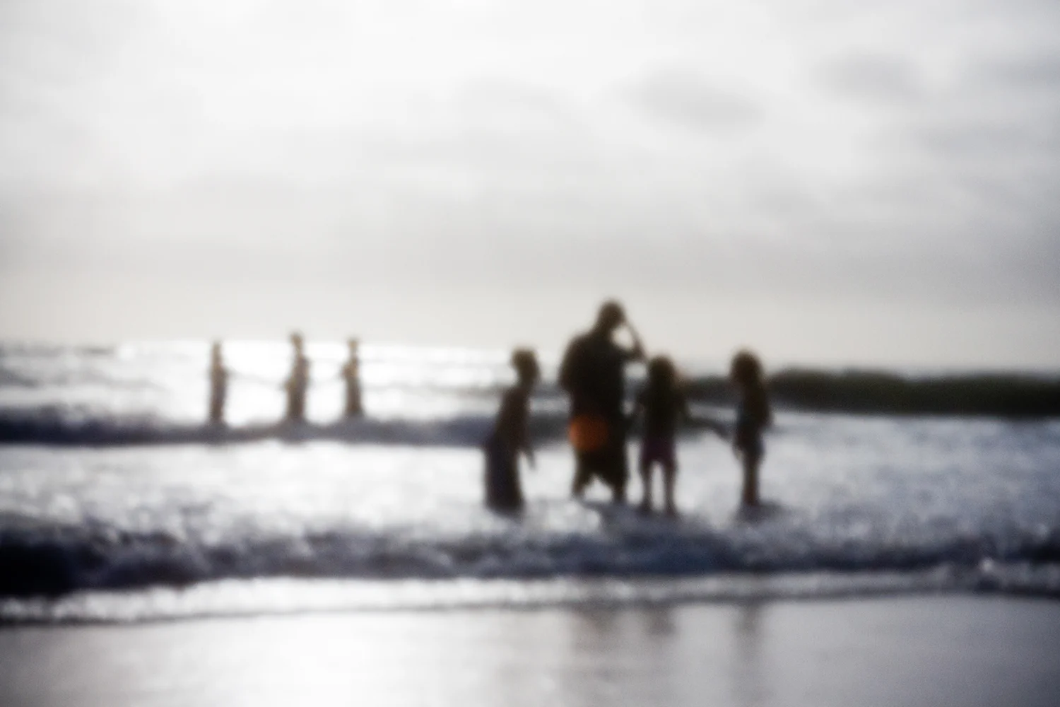 Confabulation : A memory error defined as the production of fabricated, distorted, or misinterpreted memories about oneself or the world, without the conscious intention to deceive. Digital pin-hole photographs. Oceanside, California