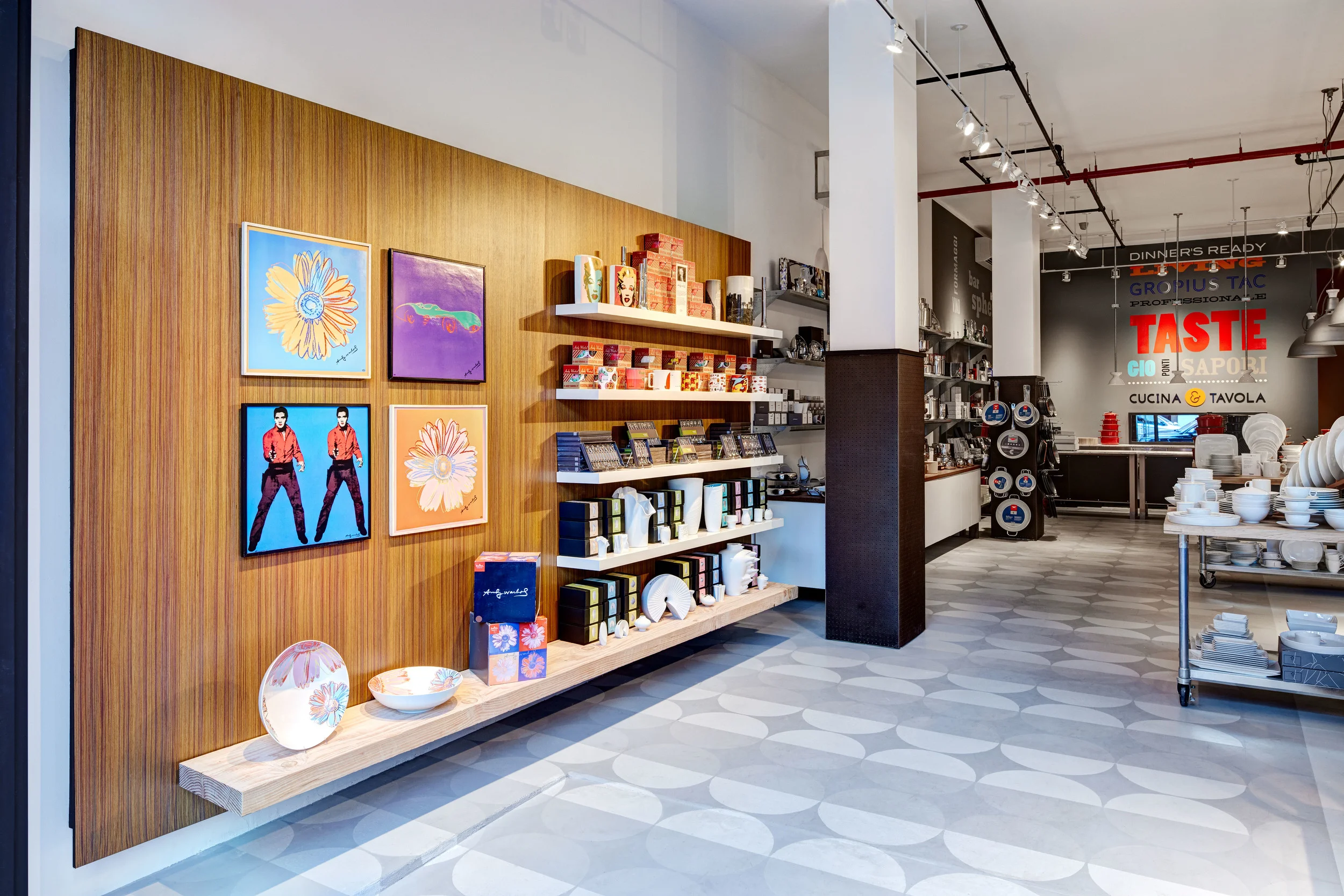 Entry Looking North (Retail Design)