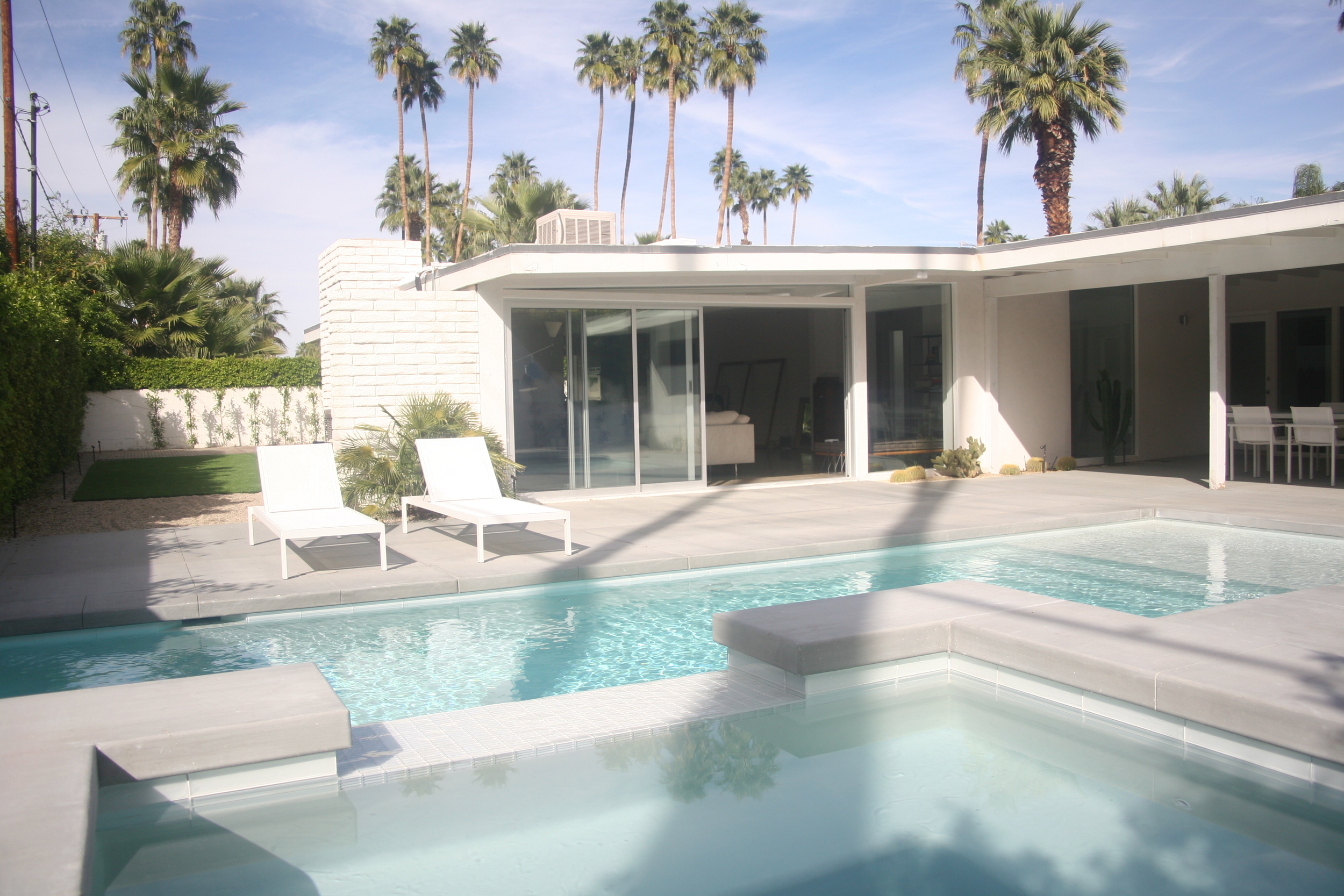 Palm Springs Residence Architectural Design Pool