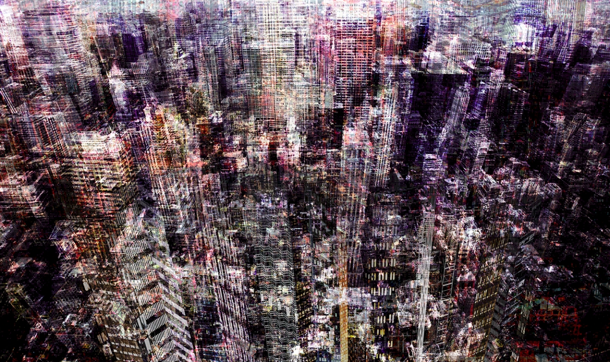 Congested city(35x58 in)_2015.jpg