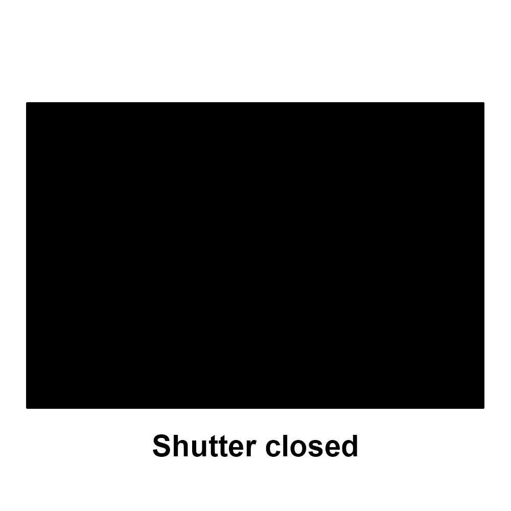 Out of sync shutter