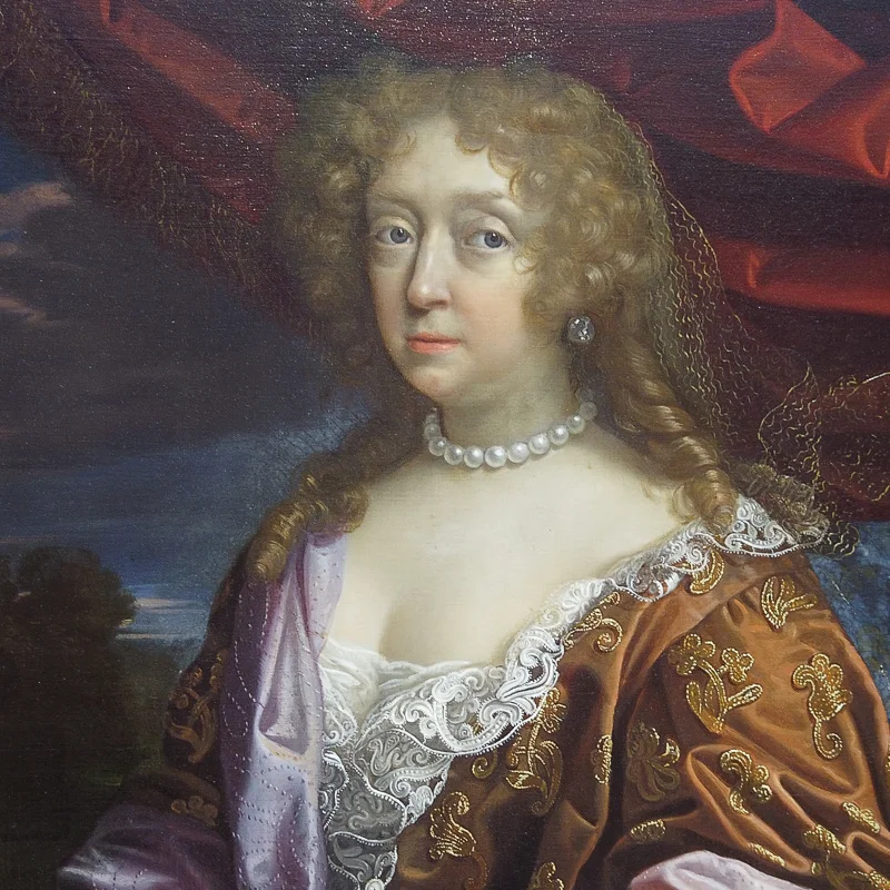 Elizabeth Murray by Benedetto Gennari in the Portrait Gallery