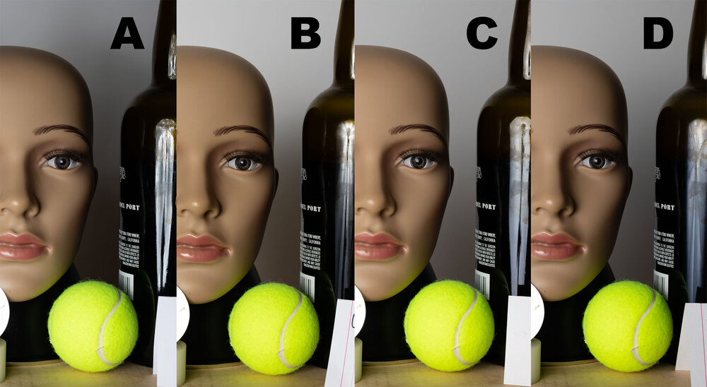 Can you tell which modifier was used to light each of these images?