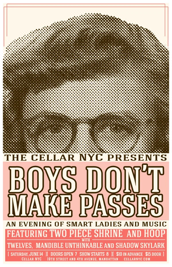 Gig Poster for The Cellar NYC